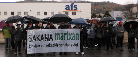 Lan duin eta eskubide sozialen aldeko mobilizazioak Euskal Herrian