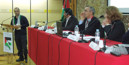 LAB participa en Portugal en la Conferencia Sindical Internacional de solidaridad con Palestina