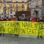 Metalgintzako delegatuen elkarretaratzea Tolosan.