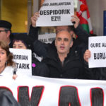 Lan sindikalaren kriminalizazioa salatu dute euskal sindikatuek Bilbon.