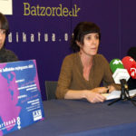 Iduzki Soubelet, Ipar Euskal Herriko emakume idazkaria, Izaskun Garc&iacute;a, Zeharlerroetako idazkaria eta Zaloa Ibeas, Emakume idazkaria