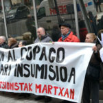 Bilbon egindako elkarretaratzea.