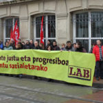 Fiskalitate justua aldarrikatu du LABek gaur Gasteizen