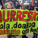 Hauureskolak unibertsala, doakoa, euskalduna eta kalitatekoa exijitzeko LAB sindikatuak otsailaren 11n egindako elkarretaratzea.