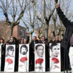 Homenaje en la Plaza 3 de Marzo.