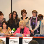 Sektore feminizatuetan lan egiten duten emakumeen prentsaurrekoa Martxoak 9ko mobilizazioetara deituz.