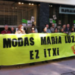 Modas Maria Luz dendetako langileen elkarretaratzea.