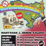 Manifestazioa iragartzeko kartela.