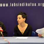 Jon Otegi, Arantza Sarasola y Pazis Garcia.