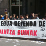 Protesta realizada el pasado 20 de marzo frente de la empresa.