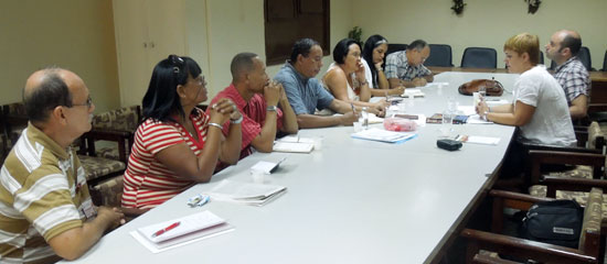 LAB visita a la Central de Trabajadores de Cuba