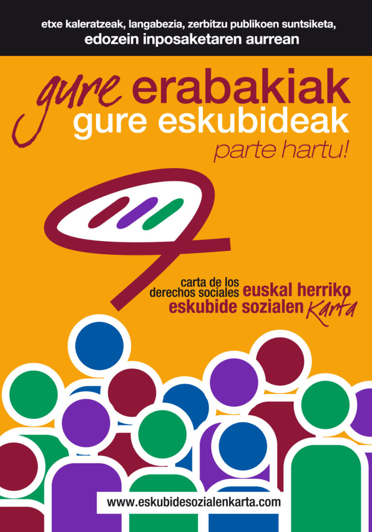 El 5 de octubre tendrá lugar la “III Asamblea Nacional de Movimientos Sociales y sindicales de Euskal Herria” en Donostia