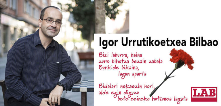 Igor Urrutikoetxeari omenaldia urtarrilaren 18an Lezaman