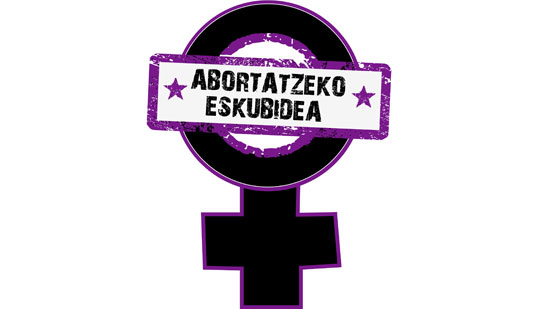 Abortatzeko eskubidearen aldeko mobilizazioak Euskal Herrian