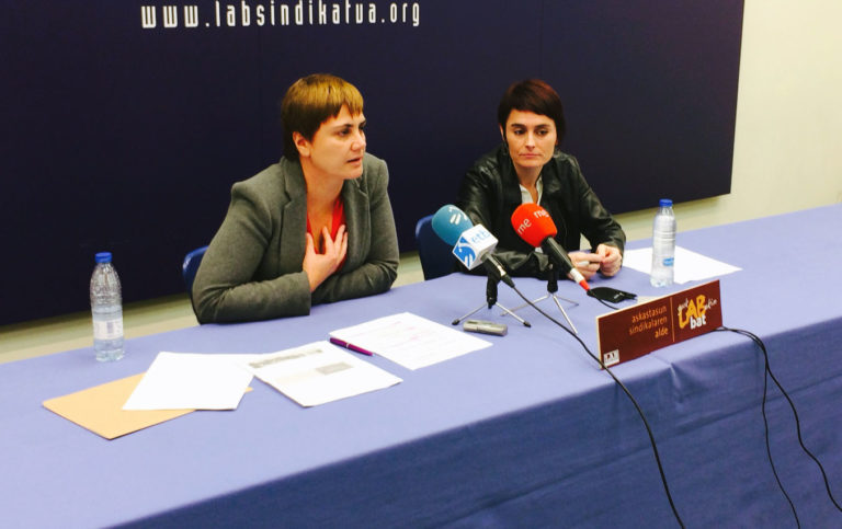 Confebask asks the Spanish government to open the way to ban LAB and ELA