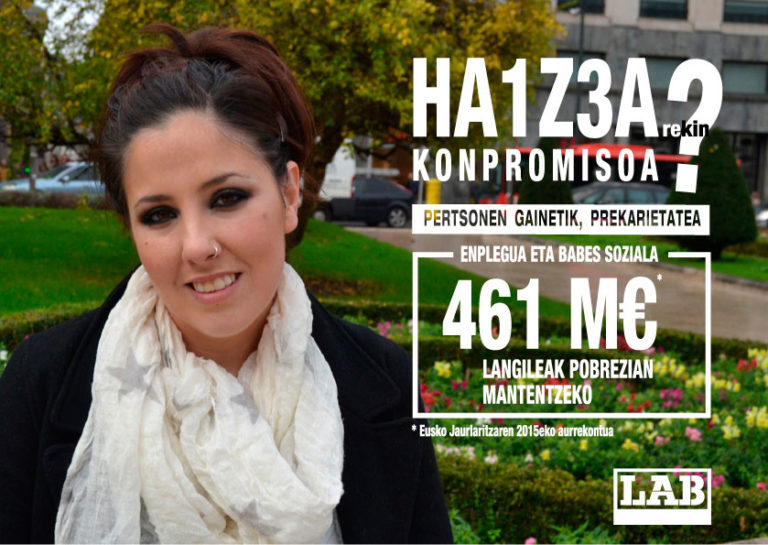 Anteponen la precariedad a las personas