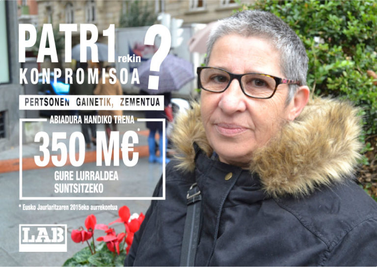 Anteponen el cemento a las personas