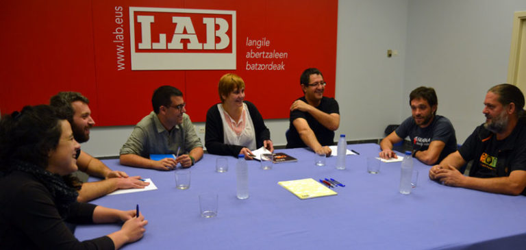 Euskal Herri internazionalista baten bidean elkarlanak bilatzeko bildu gara Askapena eta LAB