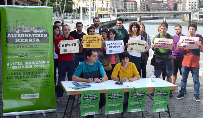 Urriaren 24an ALTERNATIBEN HERRIA Bilbon