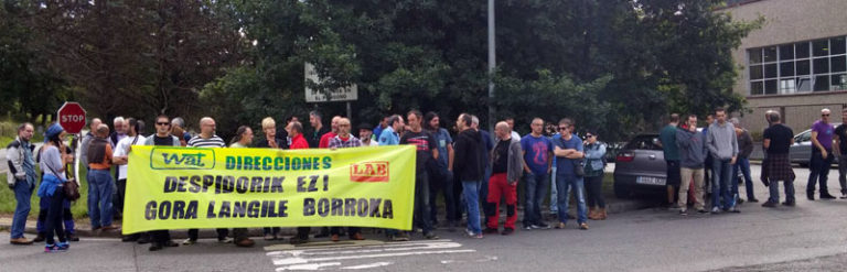 Wat enpresan izandako azken 5 kaleratzeak salatu ditu LABek