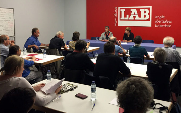 Suitzatik Euskal Herrira bizi dugun momentu politiko, ekonomiko eta soziala ezagutzera