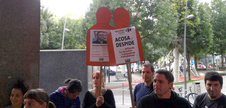 Koldo Fernández LABeko delegatuaren berronarpena exijitzen dugu