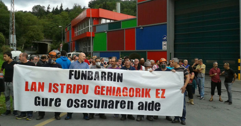 Aski da! Lan istripu gehiagorik ez