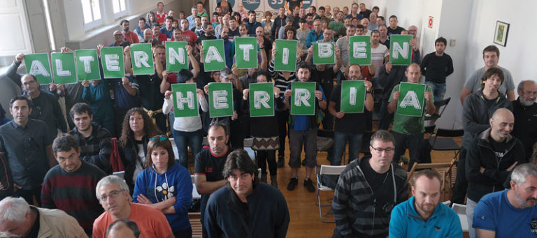 LABeko ordezkariek urriaren 24an Bilbon egingo den “Alternatiben Herria” ekimenari babesa eman diote