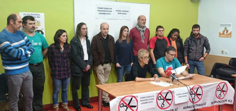 Politika antisozialen kontrako mobilizazioa urriaren 16an