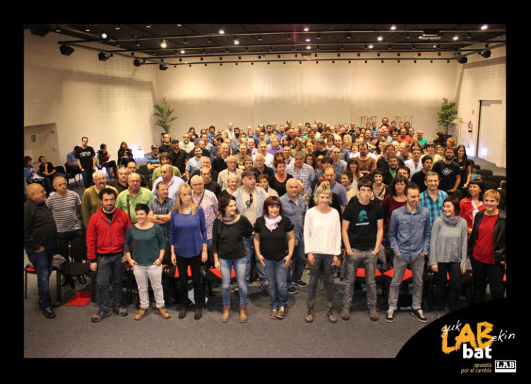 LAB 40 urtez Gipuzkoan lan eskubideen defentsan eta Euskal Herri libre baten alde