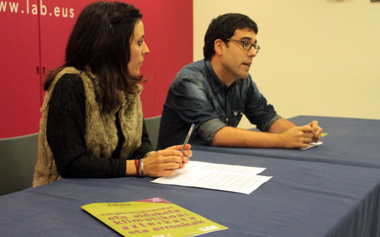 Aldaketa klimatikoaren alternatiba da Eskubide Sozialen Karta erakundetan txertatzea