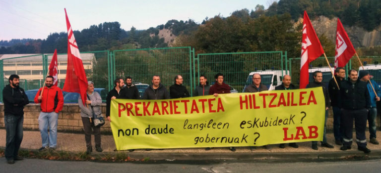 Aiala Vidrioko langileek lotsagarritzat jo dute, gertatutako heriotz istripuen aurrean, Jaurlaritzak isiltasunarekin erantzun izana