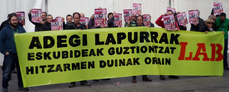 Gipuzkoako Metaleko hitzarmenaren alde mobilizatuko gara