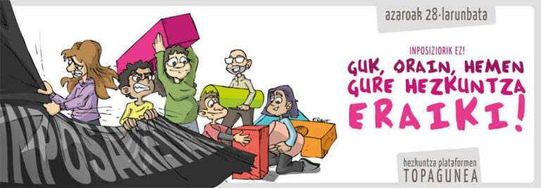 Inposaketei stop! Hezkuntza herritik herriarentzat
