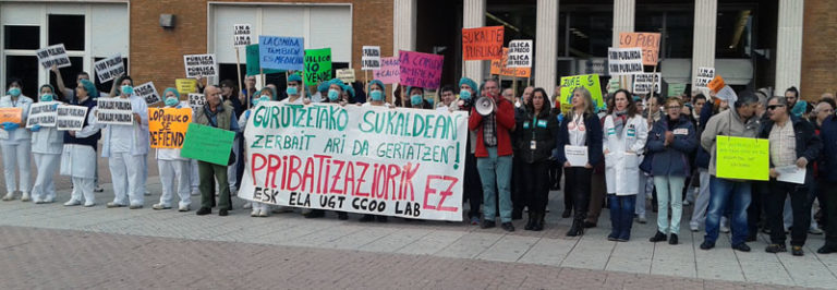 Gurutzetako ospitaleko sukaldean enpresa pribatu bat sartuko da