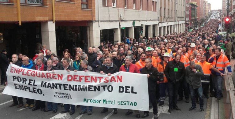 Enpleguaren defentsan kalean