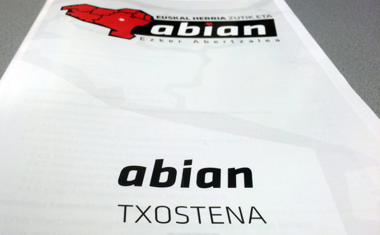 ABIAN prozesuaren eztabaidarako txostena prest da