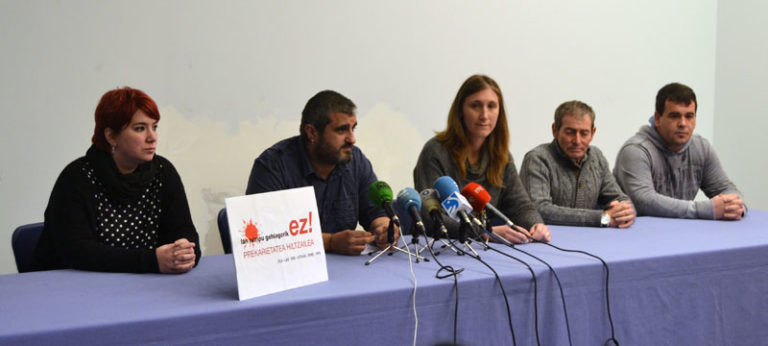 Bihar kalean izango gara heriotz istripua salatuz