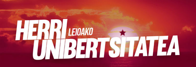 ZATOZ! Leioako Herri Unibertsitatera