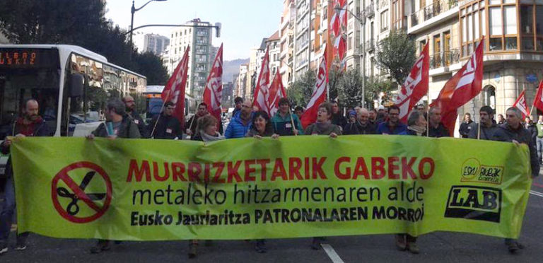 Enpresaz enpresa gatazkak pizten jarraituko dugu eta horien gainean proposamenak egiten