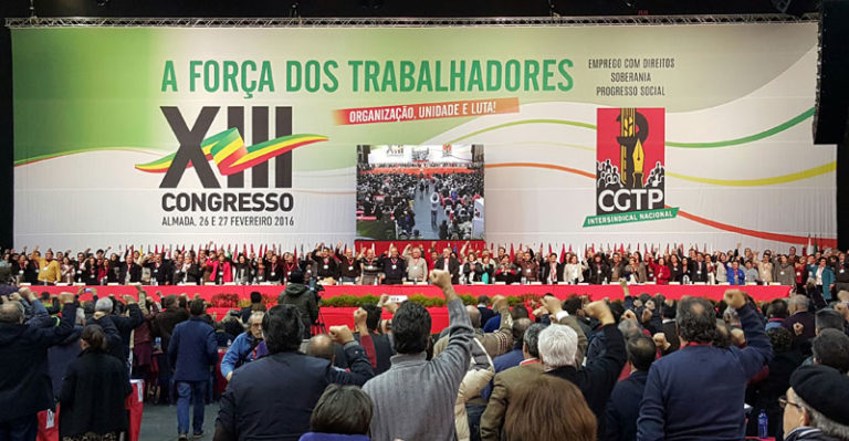 LABeko Idazkari Nagusia Portugaleko CGTP intersindikalaren XIII. Kongresoan izan da