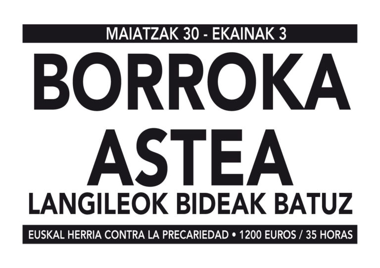 M28 eta gero… borrokan jarraitzen dugu