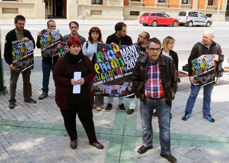 Nafarroako sindikalgintzak euskarari bide eman behar zaiola aldarrikatzen du