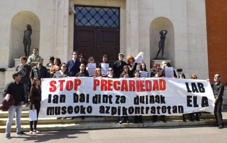 Arte Ederretako Museoko azpikontratetako langileek greba egingo dute maiatzaren 16an