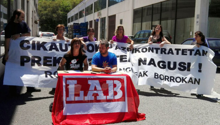 Roal CB enpresako langileak hitzarmena aplikatzea lortu dute