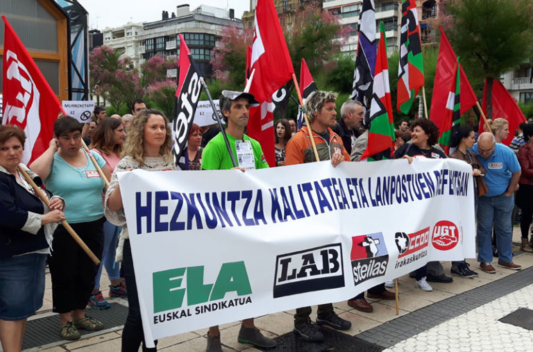 Gaur gaurkoz Hezkuntza Sailak ez du bermatzen  murrizketa gehiagorik izango ez denik