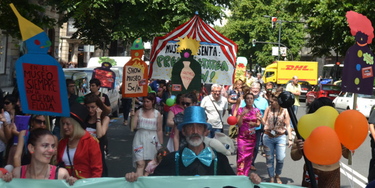 Bilboko Arte Ederren Museoan langileen baldintzak duintzen dituen akordioa lortu da