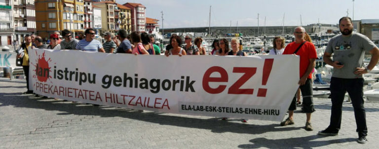 Itsasoan izandako azken heriotza salatu dugu