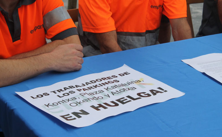 Irailaren 1ean greba mugagabea hasiko dute Donostiako parkingetako langileek