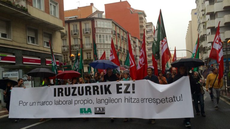 Milaka langilek gure hitza errespetatua izan dadin aldarrikatu dugu